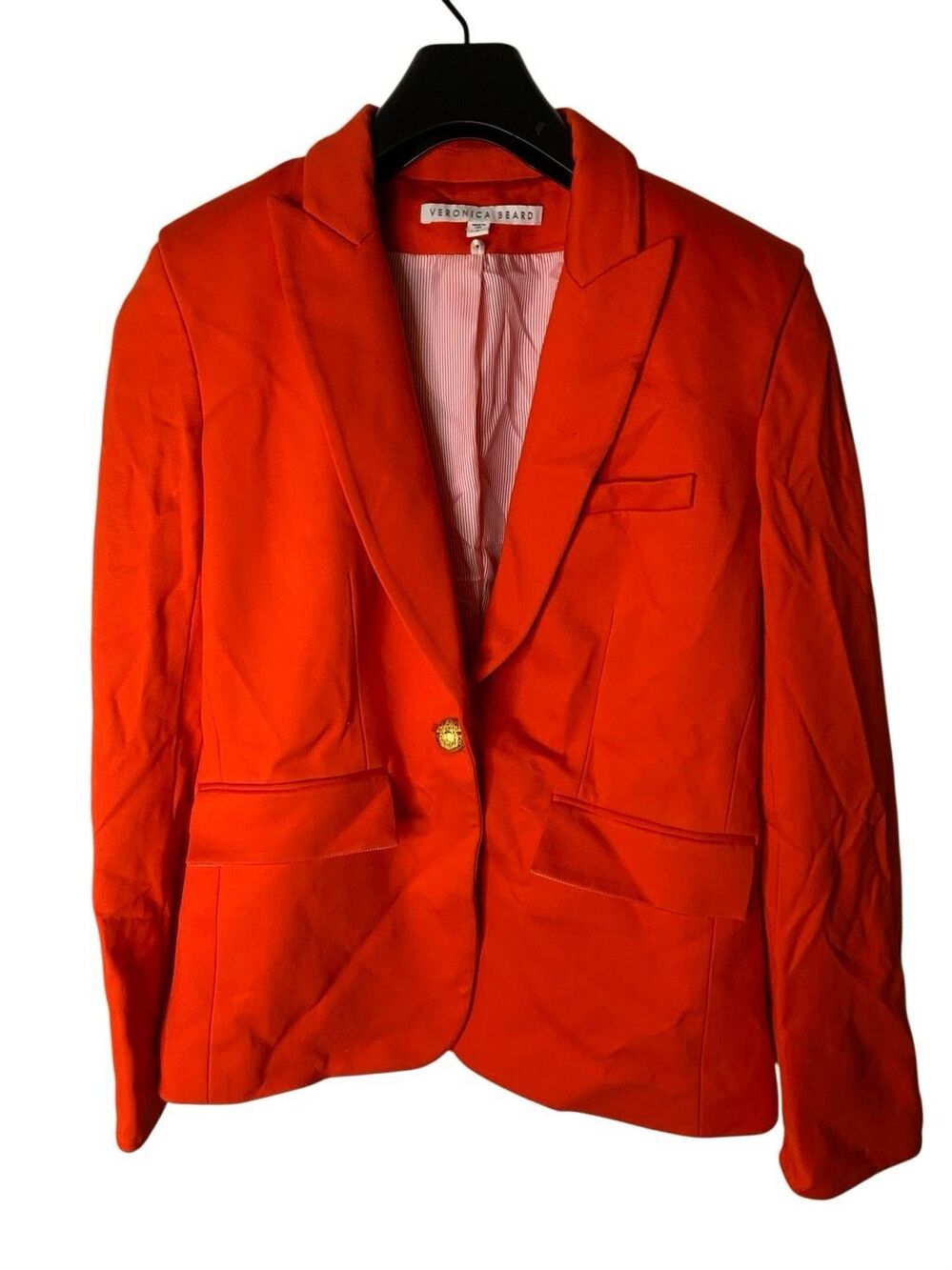 Veronica Beard blazer orange women's size 6